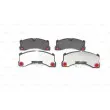 Jeu de 4 plaquettes de frein avant BOSCH 0 986 494 206 - Visuel 3