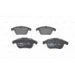 Jeu de 4 plaquettes de frein avant BOSCH 0 986 494 209 - Visuel 3
