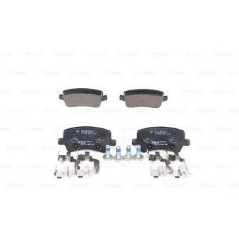 Jeu de 4 plaquettes de frein arrière BOSCH 0 986 494 213