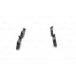 Jeu de 4 plaquettes de frein avant BOSCH 0 986 494 221 - Visuel 2