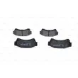 Jeu de 4 plaquettes de frein avant BOSCH 0 986 494 221 - Visuel 3