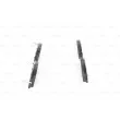 Jeu de 4 plaquettes de frein avant BOSCH 0 986 494 227 - Visuel 2