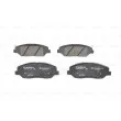 Jeu de 4 plaquettes de frein avant BOSCH 0 986 494 227 - Visuel 3
