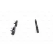 Jeu de 4 plaquettes de frein avant BOSCH 0 986 494 235 - Visuel 2