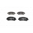 Jeu de 4 plaquettes de frein avant BOSCH 0 986 494 244 - Visuel 3