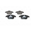 Jeu de 4 plaquettes de frein avant BOSCH 0 986 494 246 - Visuel 1