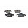 Jeu de 4 plaquettes de frein avant BOSCH 0 986 494 246 - Visuel 3