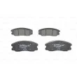 Jeu de 4 plaquettes de frein avant BOSCH 0 986 494 250 - Visuel 3