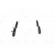 Jeu de 4 plaquettes de frein avant BOSCH 0 986 494 260 - Visuel 2