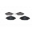 Jeu de 4 plaquettes de frein avant BOSCH 0 986 494 261 - Visuel 3