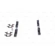 Jeu de 4 plaquettes de frein avant BOSCH 0 986 494 262 - Visuel 2
