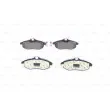Jeu de 4 plaquettes de frein avant BOSCH 0 986 494 262 - Visuel 3