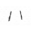 Jeu de 4 plaquettes de frein avant BOSCH 0 986 494 263 - Visuel 2