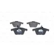 Jeu de 4 plaquettes de frein avant BOSCH 0 986 494 271 - Visuel 1