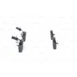Jeu de 4 plaquettes de frein avant BOSCH 0 986 494 271 - Visuel 2