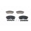 Jeu de 4 plaquettes de frein avant BOSCH 0 986 494 277 - Visuel 1
