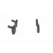Jeu de 4 plaquettes de frein avant BOSCH 0 986 494 283 - Visuel 2