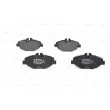 Jeu de 4 plaquettes de frein avant BOSCH 0 986 494 285 - Visuel 1
