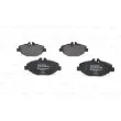 Jeu de 4 plaquettes de frein avant BOSCH 0 986 494 285 - Visuel 3
