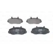 Jeu de 4 plaquettes de frein avant BOSCH 0 986 494 288 - Visuel 1