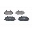 Jeu de 4 plaquettes de frein avant BOSCH 0 986 494 288 - Visuel 3
