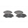 Jeu de 4 plaquettes de frein avant BOSCH 0 986 494 293 - Visuel 1