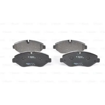 Jeu de 4 plaquettes de frein avant BOSCH 0 986 494 293