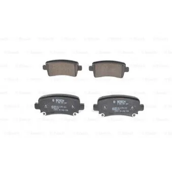 Jeu de 4 plaquettes de frein arrière BOSCH 0 986 494 297