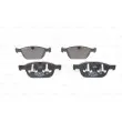 Jeu de 4 plaquettes de frein avant BOSCH 0 986 494 305 - Visuel 1