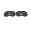 Jeu de 4 plaquettes de frein avant BOSCH 0 986 494 308 - Visuel 1