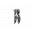 Jeu de 4 plaquettes de frein avant BOSCH 0 986 494 308 - Visuel 2