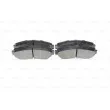 Jeu de 4 plaquettes de frein avant BOSCH 0 986 494 308 - Visuel 3