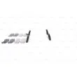 Jeu de 4 plaquettes de frein avant BOSCH 0 986 494 315 - Visuel 2