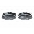Jeu de 4 plaquettes de frein avant BOSCH 0 986 494 316 - Visuel 1