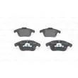 Jeu de 4 plaquettes de frein avant BOSCH 0 986 494 324 - Visuel 1