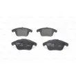 Jeu de 4 plaquettes de frein avant BOSCH 0 986 494 324 - Visuel 3