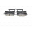 Jeu de 4 plaquettes de frein avant BOSCH 0 986 494 333 - Visuel 3