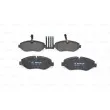 Jeu de 4 plaquettes de frein avant BOSCH 0 986 494 334 - Visuel 3