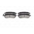 Jeu de 4 plaquettes de frein avant BOSCH 0 986 494 337 - Visuel 3