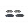 Jeu de 4 plaquettes de frein avant BOSCH 0 986 494 343 - Visuel 3