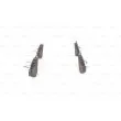 Jeu de 4 plaquettes de frein avant BOSCH 0 986 494 349 - Visuel 2