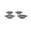 Jeu de 4 plaquettes de frein avant BOSCH 0 986 494 349 - Visuel 3
