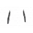 Jeu de 4 plaquettes de frein avant BOSCH 0 986 494 351 - Visuel 2