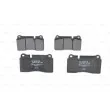 Jeu de 4 plaquettes de frein avant BOSCH 0 986 494 351 - Visuel 3
