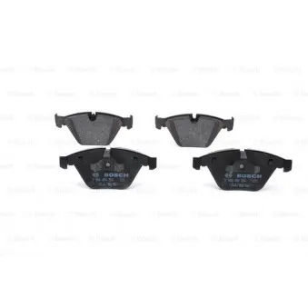 Jeu de 4 plaquettes de frein avant BOSCH 0 986 494 354