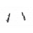 Jeu de 4 plaquettes de frein avant BOSCH 0 986 494 357 - Visuel 2