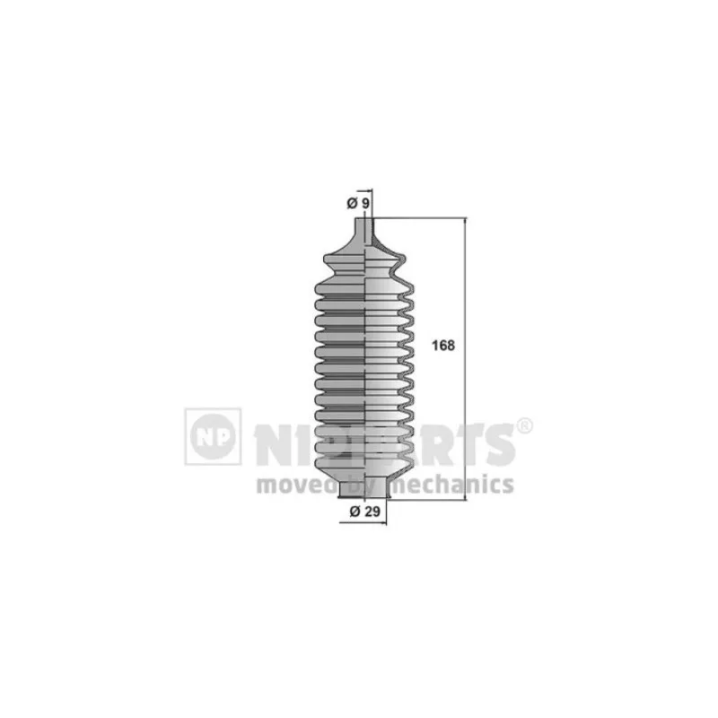 Joint-soufflet, direction NIPPARTS N2845001