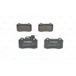 Jeu de 4 plaquettes de frein avant BOSCH 0 986 494 367 - Visuel 1