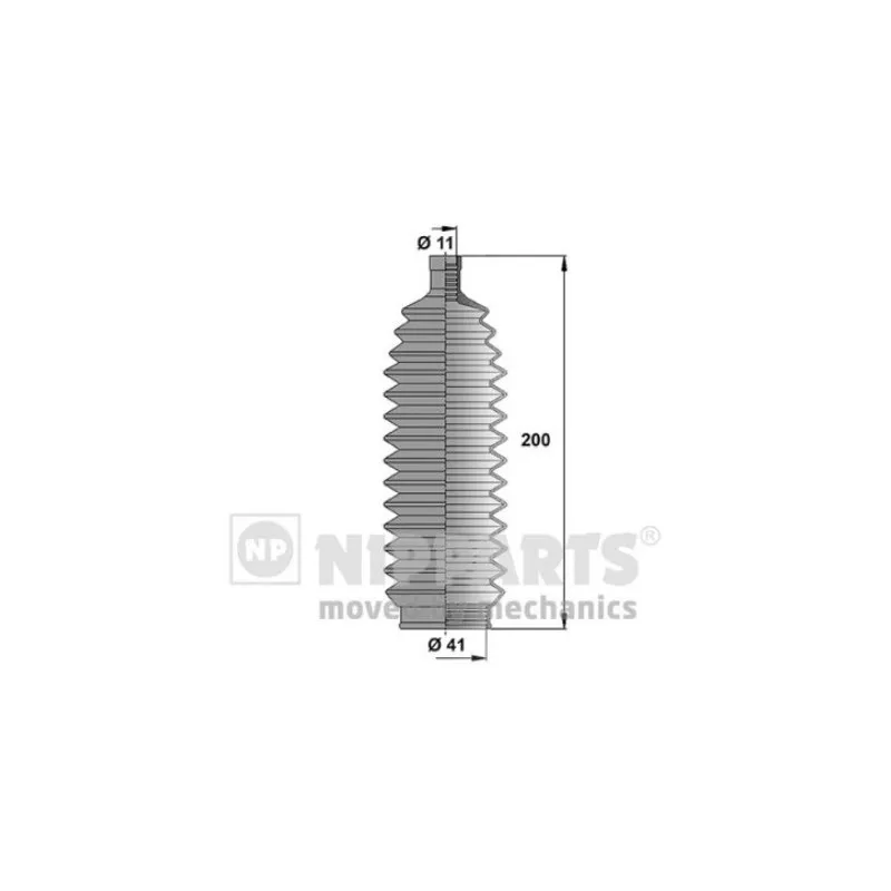 Joint-soufflet, direction NIPPARTS N2845003