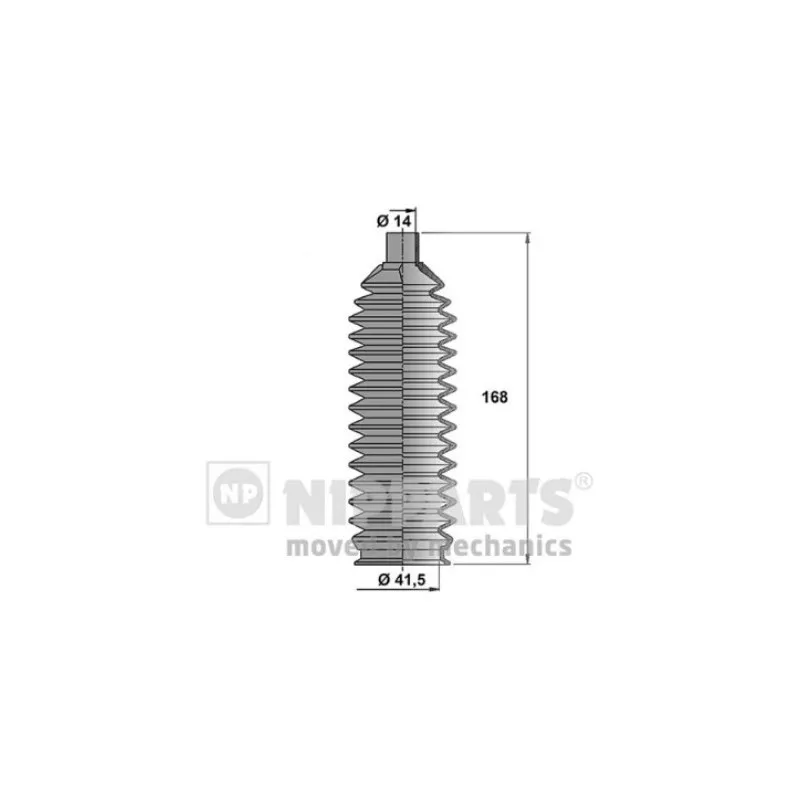 Joint-soufflet, direction NIPPARTS N2845005